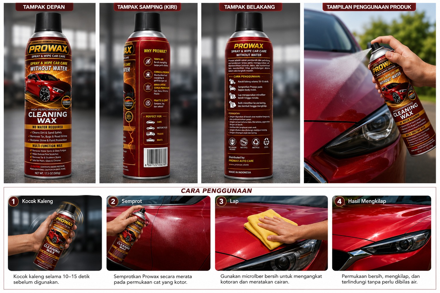 Prowax Cleaning Wax